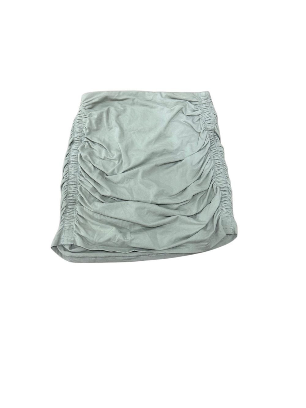 TNA Sage Green Fitted Skirt
